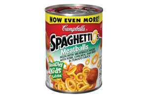 Campbell's SpaghettiO's Meatballs