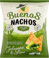 Чипси кукурудзяні зі смаком халапеньйо-лайму Nachos Buenos м/у 90г