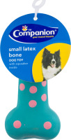 Companion Small Latex Bone Dog Toy