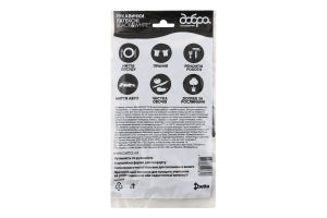 Рукавички господарські Black&White латексні р.L Добра господарочка