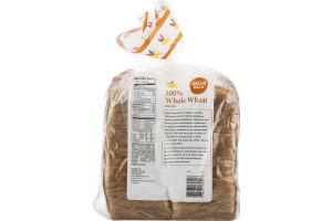 Ahold 100% Whole Wheat Bread Value Pack - 2 CT