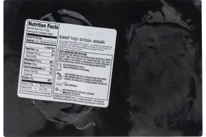 Ahold Beef Top Sirloin Steak - 2 CT