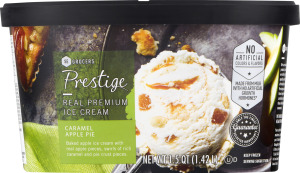 Prestige Real Premium Ice Cream Caramel Apple Pie