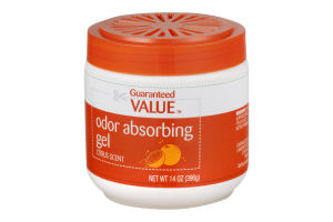 Guaranteed Value Odor Absorbing Gel Citrus Scent