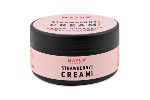 Скраб д/тіла цукровий Полуниця з вершками натуральний 250мл Маюр