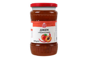 Джем стерилизованный Абрикосовый Fine Life с/б 430г