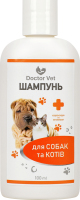 Шампунь д/котів та собак Хлоргексидин та кетоконазол 100мл Doctor Vet