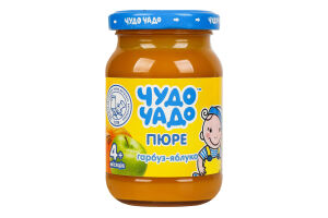 Пюре для детей от 4мес Тыква-Яблоко Чудо-Чадо с/б 170г
