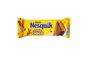 Пирожное бисквитное с какао-молочной начинкой в шоколадной глазури Nesquik м/у 4х28г