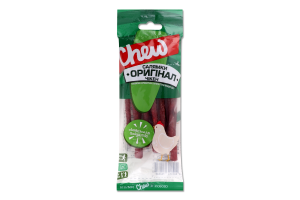 Ковбаски з м'яса птиці Салямки Оригінал чікен Chew с/к в/с м/у 70г