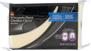 Ahold Natural Cheese Wisconsin Sharp Cheddar
