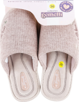 Тапки жіночі Gemelli Пудра