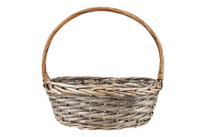Кошик плетений овальний 40х30х15см 986386