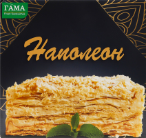 Торт Пломбир Наполеон Гама Fresh Sandwiches к/у 1.1кг