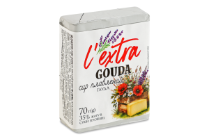 Сыр плавленый 35% Гауда L'extra м/у 70г