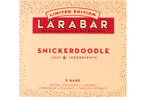 Larabar Snickerdoodle - 5 CT