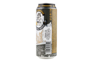 Пиво 0.5л 4.9% темне фільтроване пастеризоване Bayerisch Schwarzbier Onkel Weber з/б