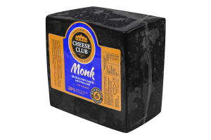 Сыр 50% твердый Монастырский выдержанный Cheese Club кг