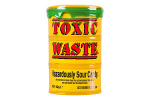 Цукерки асорті Жовта бочка Toxic Waste п/б 42г