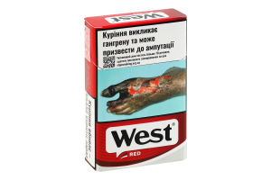 Сигарети з фільтром West Red 20шт