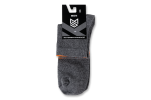 Шкарпетки чоловічі MovementStandard №MS M0211S 51 42-43 сірий меланж