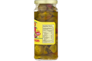 Cento Cherry Peppers Sliced In Oil Hot