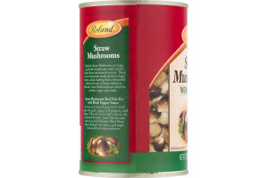 Roland Straw Mushrooms Whole Peeled