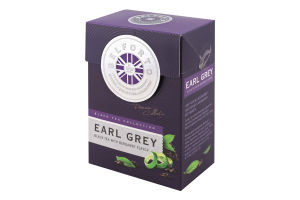 Чай черный байховый листовой с ароматом бергамота Earl grey Belforto к/у 90г