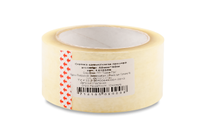 Стрічка самоклеюча прозора 48мм*90м Терра-пак