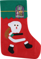 Прикраса декор Шкарпетка д/подарунк 17*36см 985751