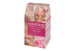Крем-фарба для волосся без аміаку Casting creme gloss №810 L'Oreal Paris 1шт
