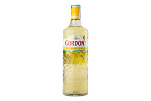 Напиток алкогольный 0.7л 37.5% на основе джина Sicilian Lemon Gordon's бут