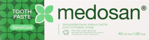 Паста зубна SensiCare зміцнювальна д/чутливих зубів 40мл Medosan