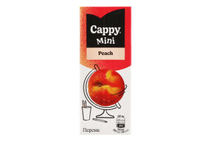 Нектар пастеризований Персик Mini Cappy т/п 200мл