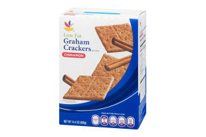 Ahold Low Fat Graham Crackers Cinnamon