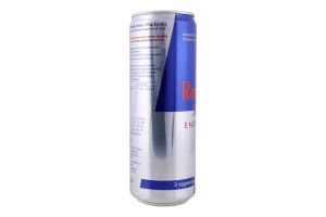 Напиток энергетический безалкогольный сильногазированный с таурином Energy drink Red Bull ж/б 473мл