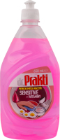 Рідина д/миття посуду Сенсітів+Вітаміни 650мл Dr. Prakti