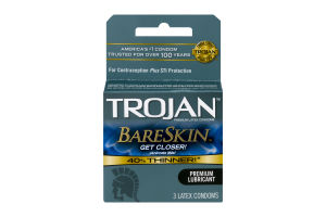 Trojan BareSkin Condoms - 3 CT