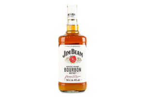Віскі 1.5л 40% бурбон White Jim Beam пл