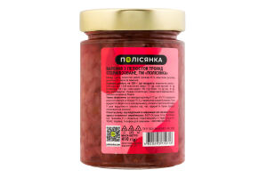 Варення з пелюсток троянд стерилізоване Полісянка с/б 410г