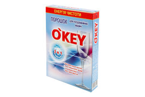 Порошок д/посудомийних машин 500г О"Кей