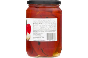 Roland Marinated Fire Roasted Whole Red Peppers with Garlic