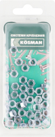 Гайка М5 40шт блістер Косман