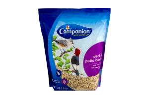 Companion Wild Bird Food Deck & Patio Blend