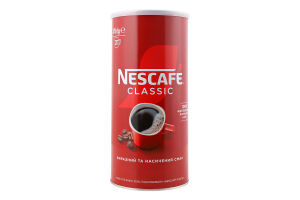 Кофе растворимый гранулированный Classic Nescafe ж/б 475г