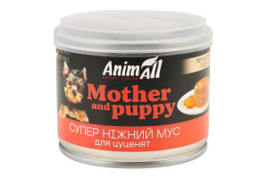 Корм д/ собак та цуценят легкий старт годування 195г ж/б AnimAll