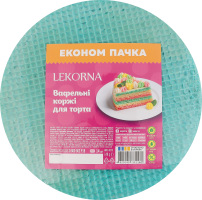 Коржи вафельные для торта Радуга Lekorna м/у 140г