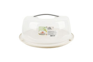 Підставка для торту кругла з кришкою d30см №SC-304 Sun Cook 1шт