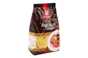 Кускус з овочами Сто пудів м/у 400г