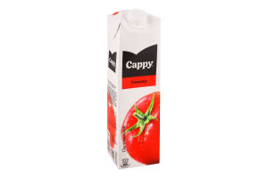 Сік стерилізований із концентрату з сіллю томатний Cappy т/п 1л